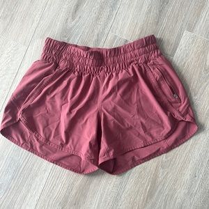 Lulu lemon blush pink shorts
